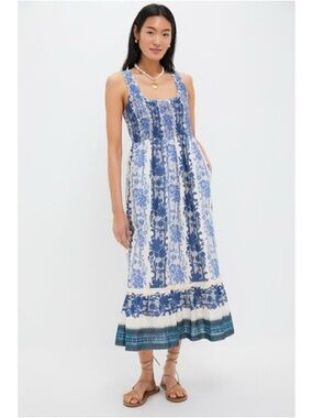TUCKERNUCK Bondi Blues Cotton Voile Mallie Dress Size XXS